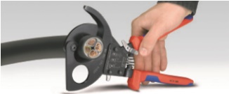 KNIPEX, KN-9536280, Резак для кабелей 95 36 280